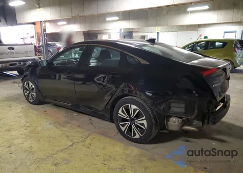 2017 Honda Civic Exl из США, поврежденный, VIN 19XFC1F78HE016686